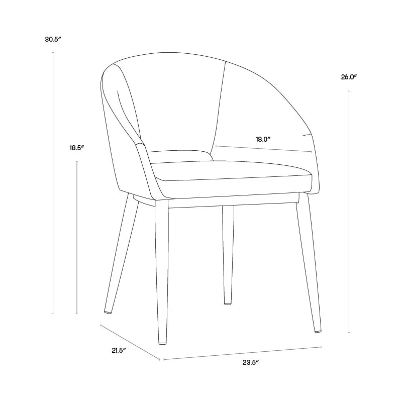 Thatcher Dining Armchair