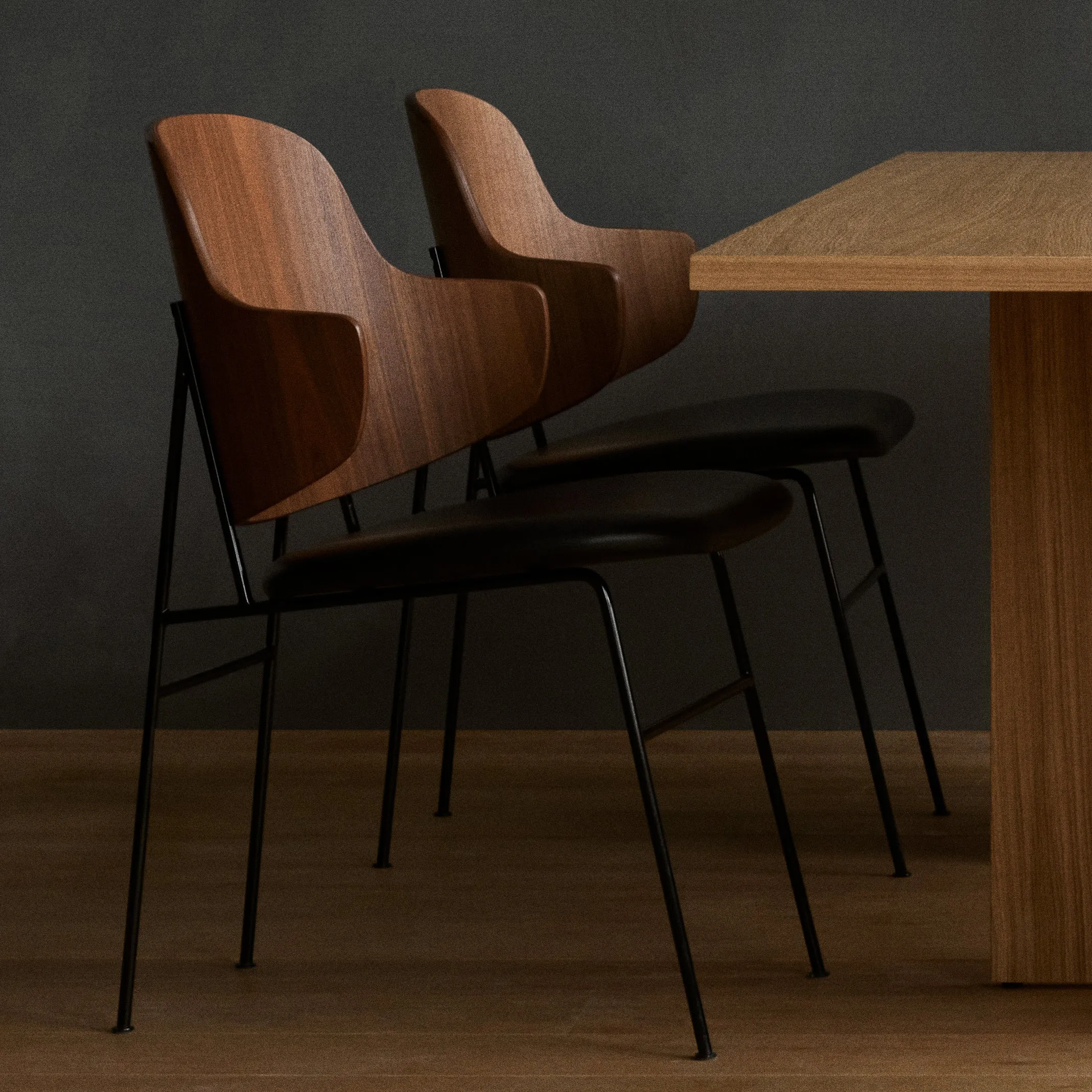 The Penguin Upholstered Dining Chair