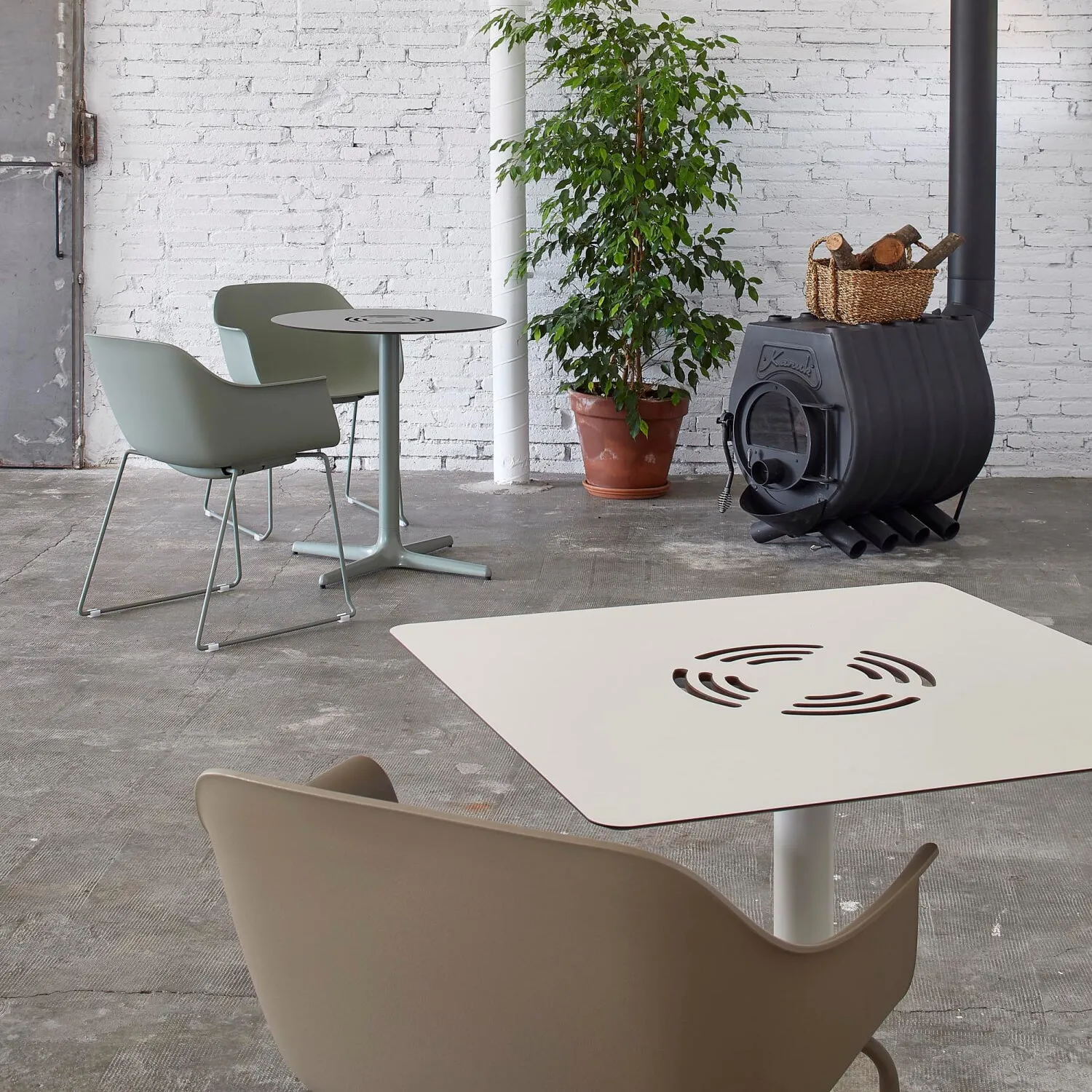 Toledo Aire Square Dining Table