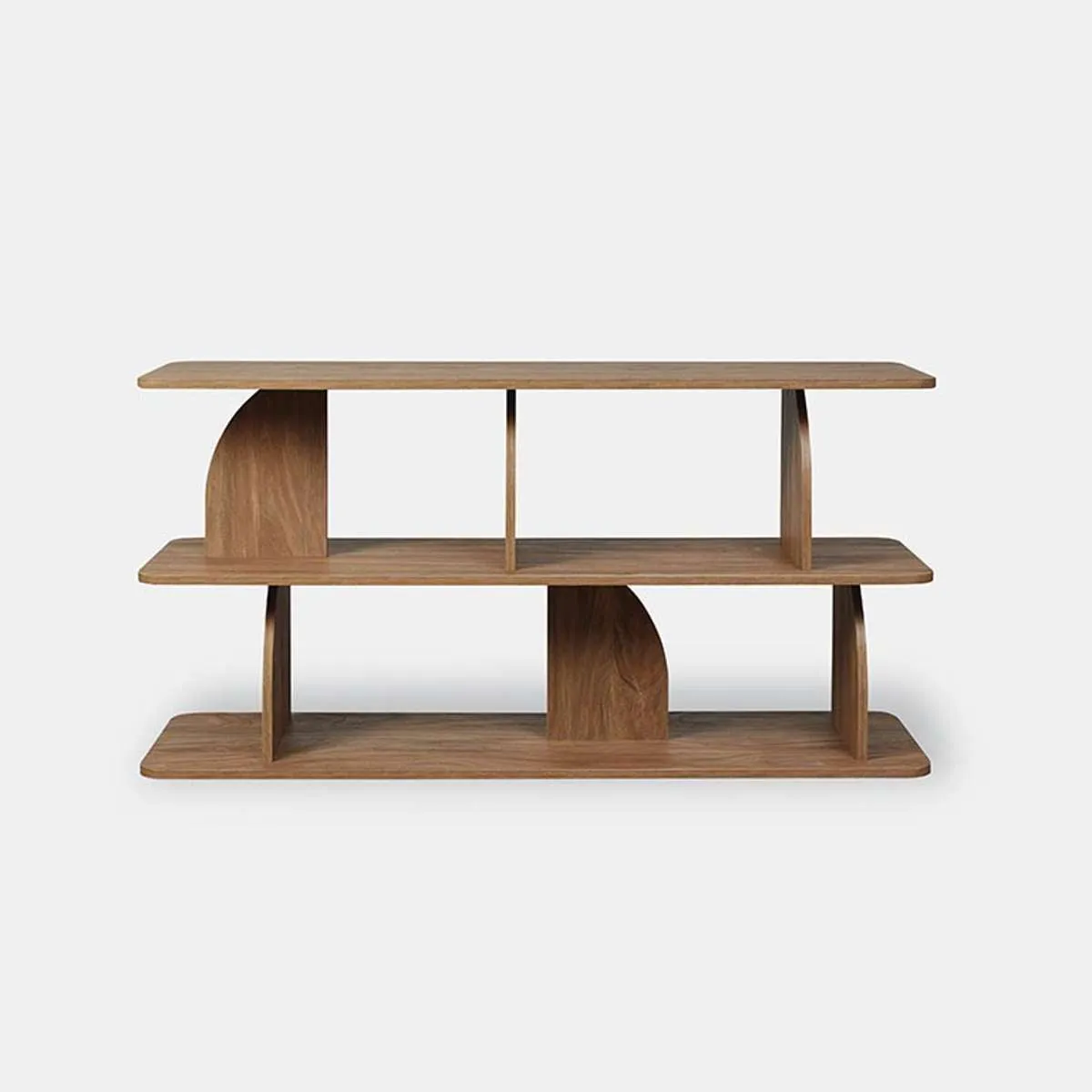Tove Low Shelf  - Pecan Mocka