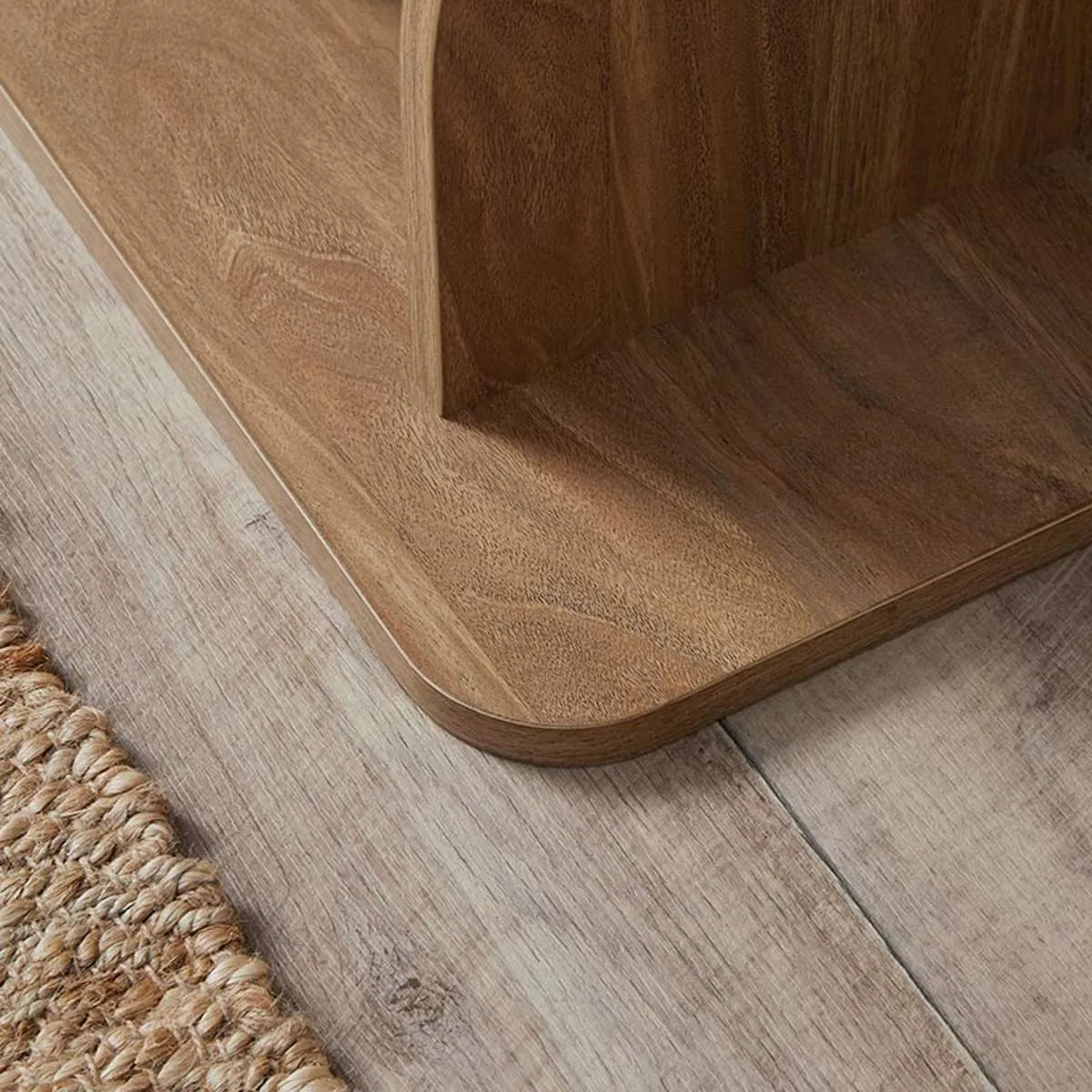 Tove Low Shelf  - Pecan Mocka
