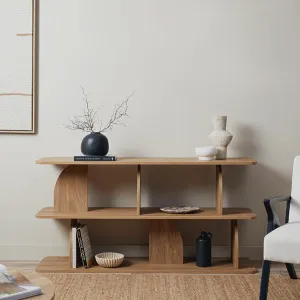 Tove Low Shelf  - Pecan Mocka