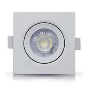 Tramontina LED Downlight 5W Warm White Square