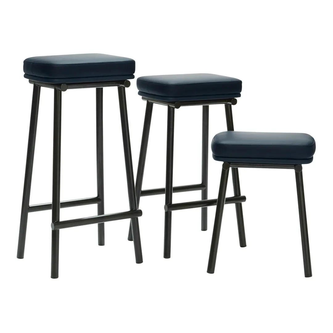 Tubby Tube Stool - Upholstered