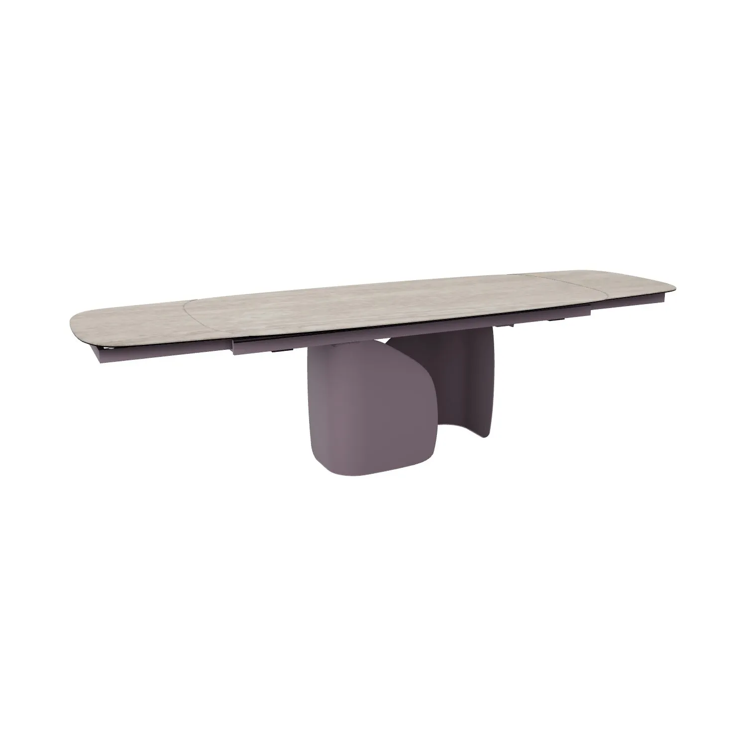 Twins Curved Extendable Dining Table