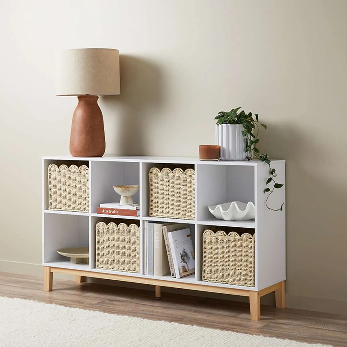 Watson 8 Cube Storage Unit Mocka