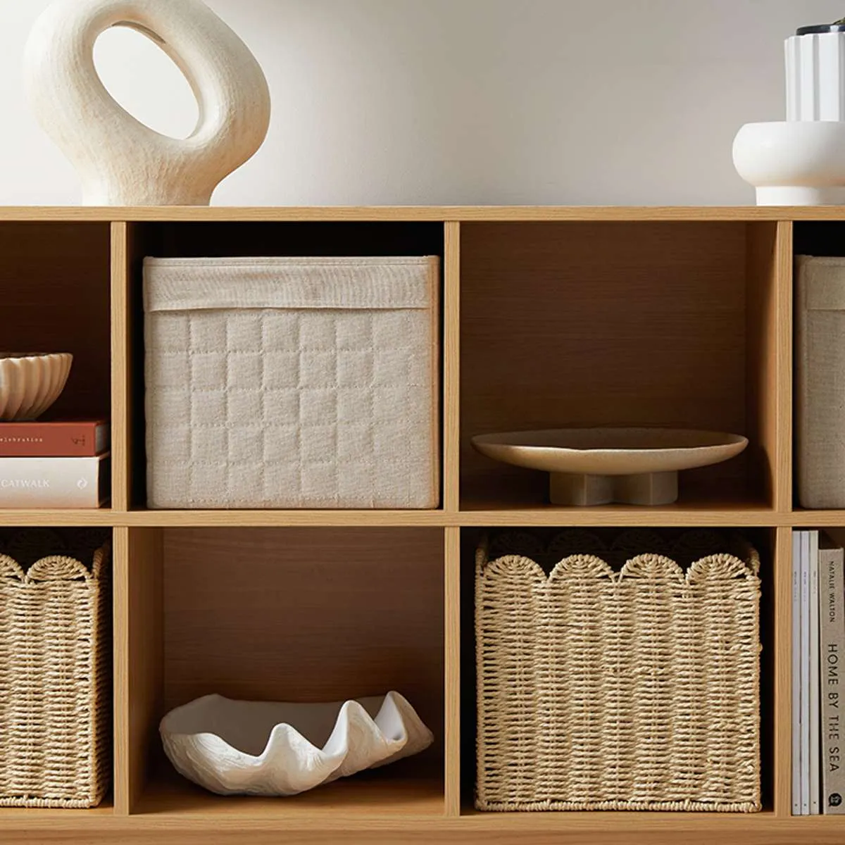 Watson 8 Cube Storage Unit - Natural Mocka