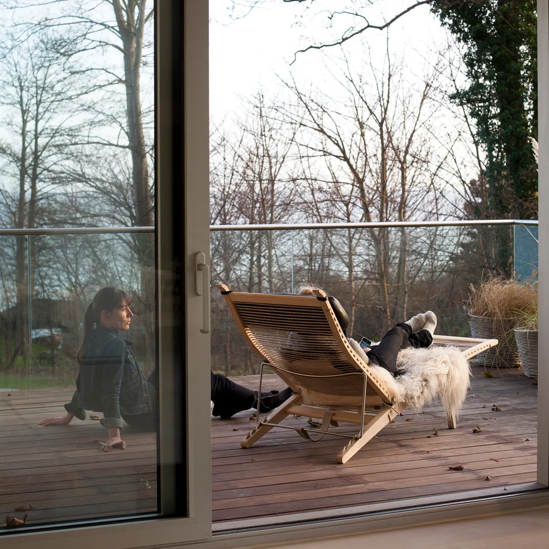 Wegner PP524 Deck Chair