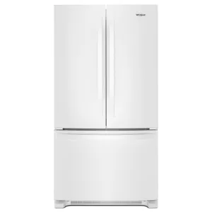 Whirlpool White French Door Refrigerator (25.2 Cu.Ft.) - WRFF3236RW