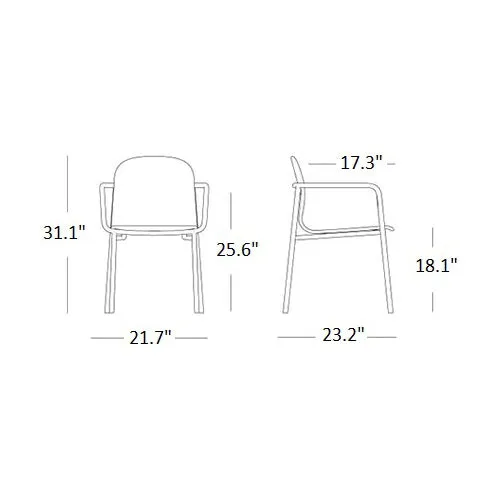 Wicked Outdoor Dining Chair