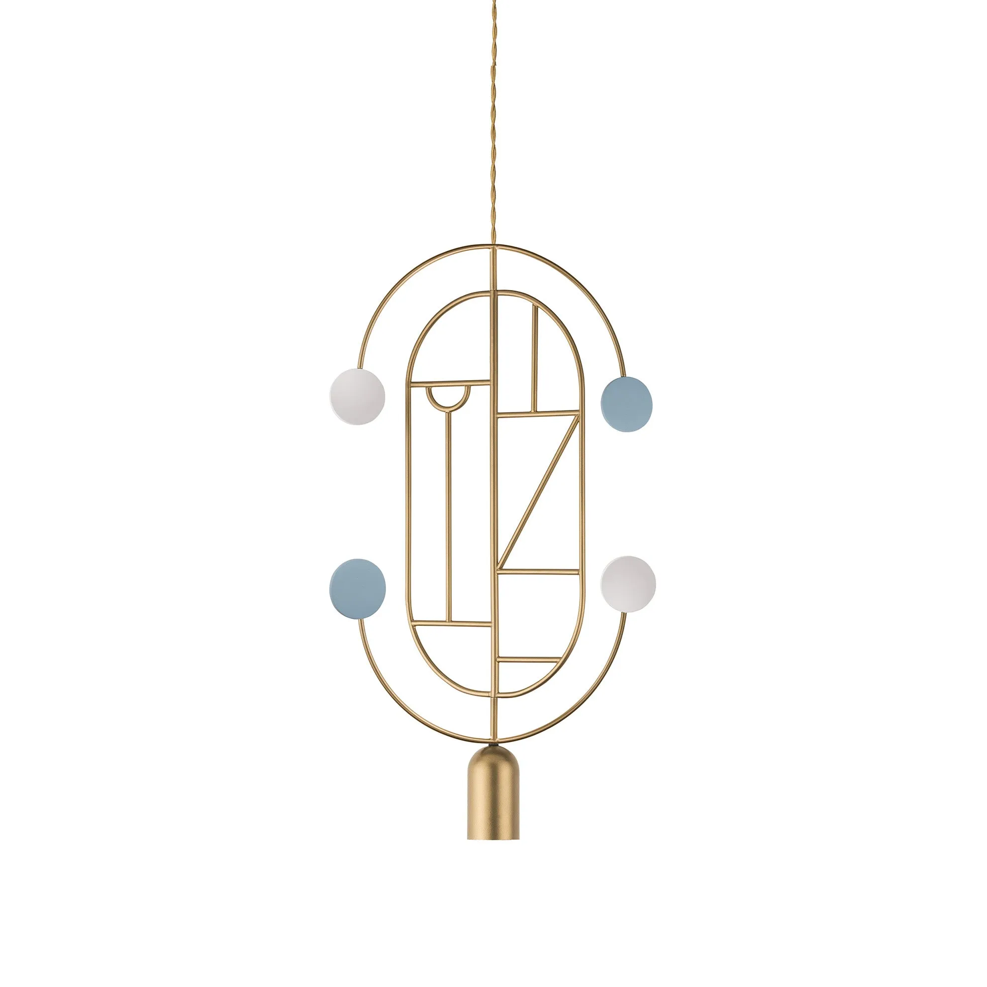 Wooden Dots S04 Pendant Light