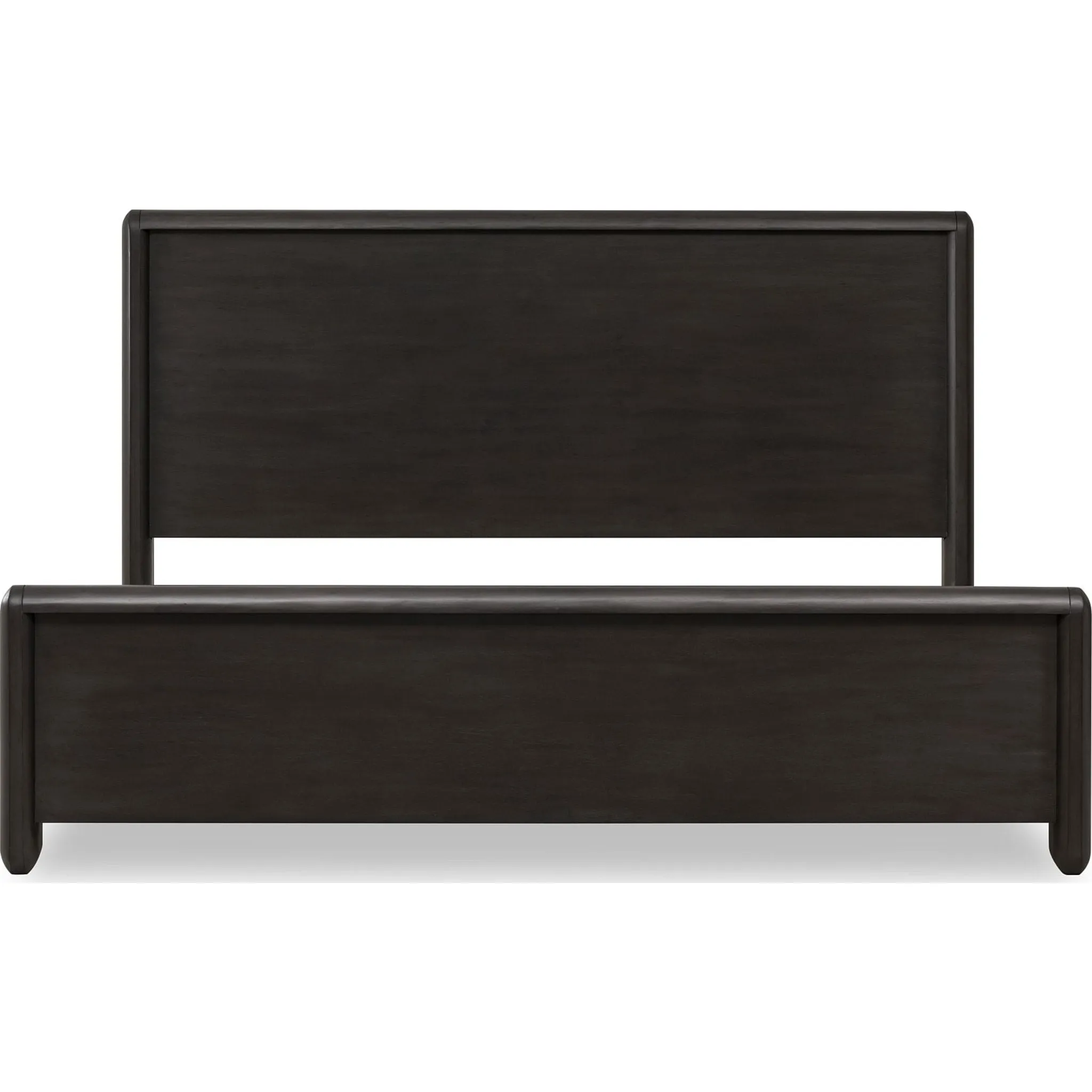 Xolani Acacia Wood Platform Bed in Jaguar Modus