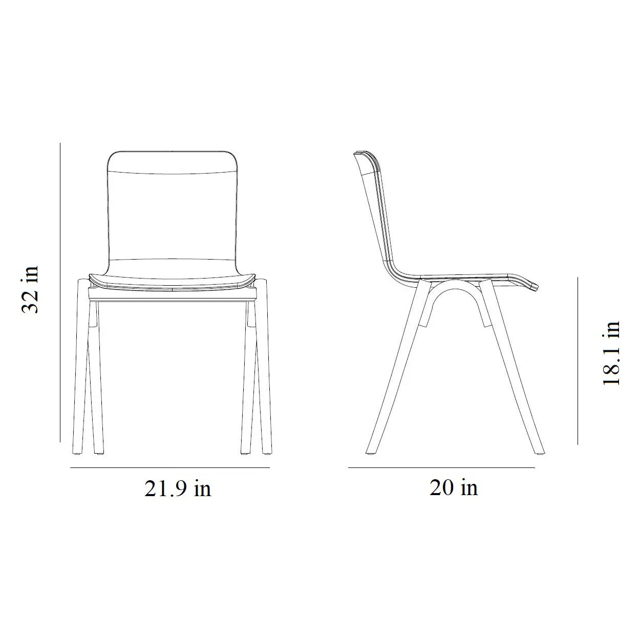 You Upholstered Dining Chair